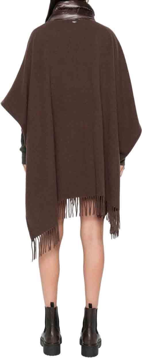 26FW 에르노 퀼티드 포켓 판초 GC00066DR333958810 BROWN - HERNO