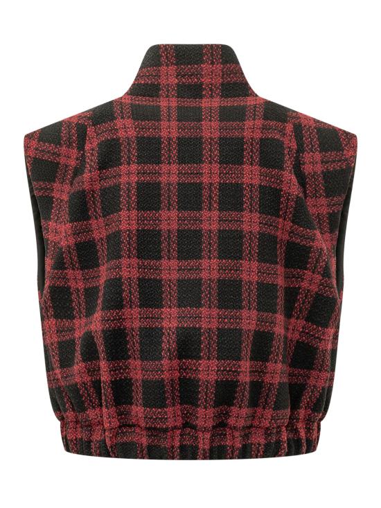 26FW 핑코 베스트 107440A3GN ZR4 NERO ROSSO - PINKO