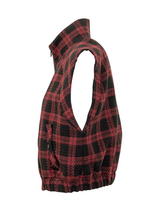 26FW 핑코 베스트 107440A3GN ZR4 NERO ROSSO - PINKO