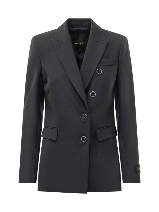 26FW 핑코 수트 자켓 107513A3IF G03 BLU MARINO CUPO
