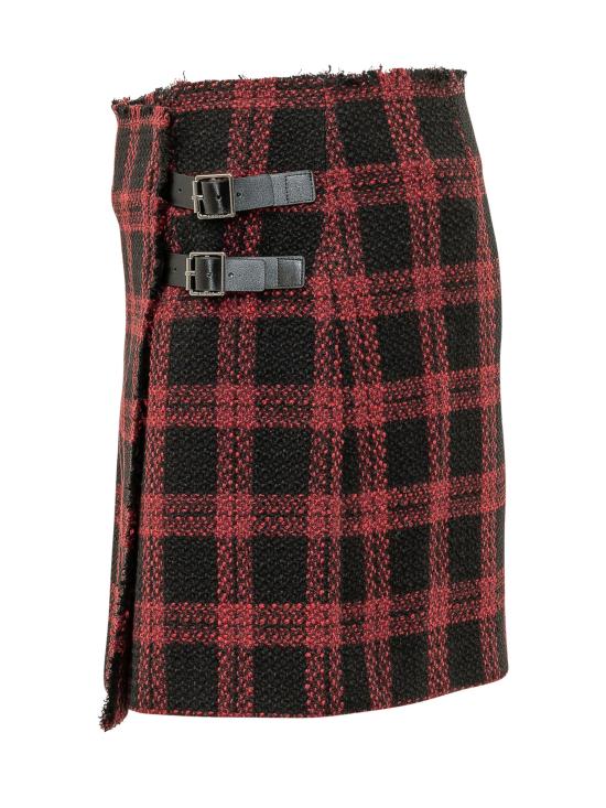 26FW 핑코 숏 스커트 107435A3GN ZR4 NERO ROSSO - PINKO