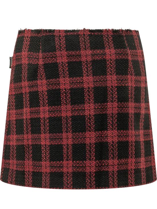 26FW 핑코 숏 스커트 107435A3GN ZR4 NERO ROSSO - PINKO