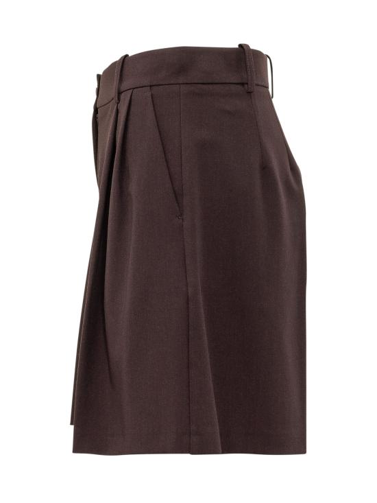 26FW 핑코 숏팬츠 107289A18E RR7 BORDEAUX SCURO - PINKO