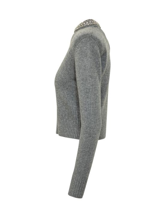 26FW 핑코 스웨터 107274A3GI II2 GRIGIO MONUMENTO - PINKO