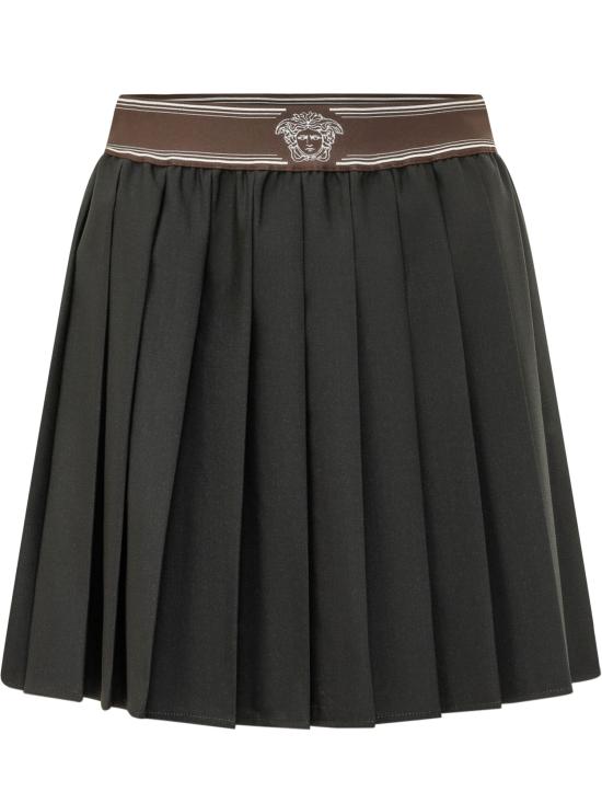 26FW 베르사체 숏 스커트 10258811A17669 1B000 BLACK
