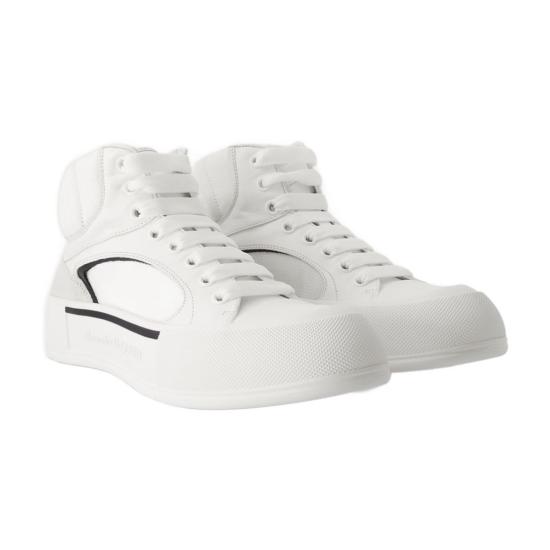  알렉산더 맥퀸 스니커즈 오버사이즈  화이트 - ALEXANDER MCQUEEN