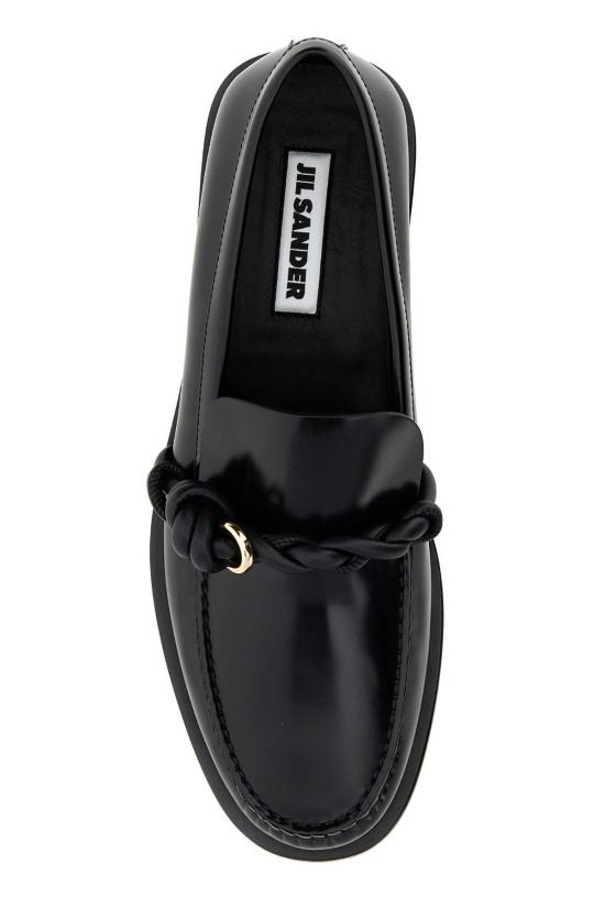  질샌더 로퍼 Jil Sander 모카시니  블랙 - JIL SANDER