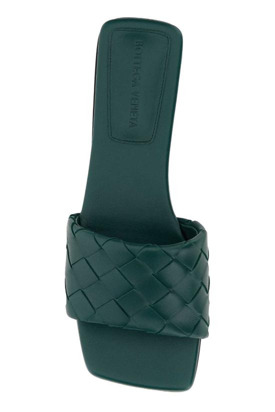  보테가베네타 뮬/슬리퍼 보테가 베네타 슬리퍼 뉴 에메랄드 그린 - BOTTEGA VENETA