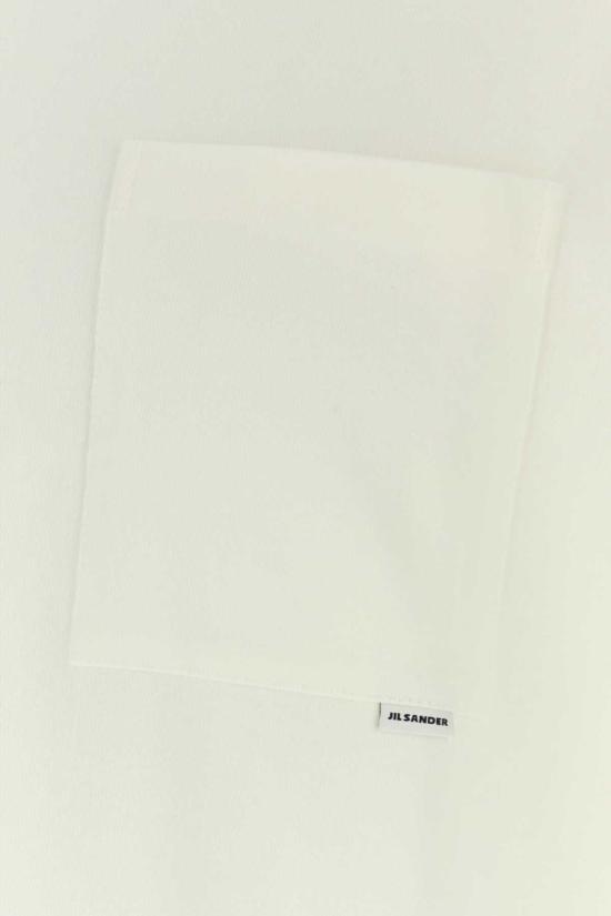  질샌더 긴팔 티셔츠 질 샌더 100% 면 티셔츠 - JIL SANDER