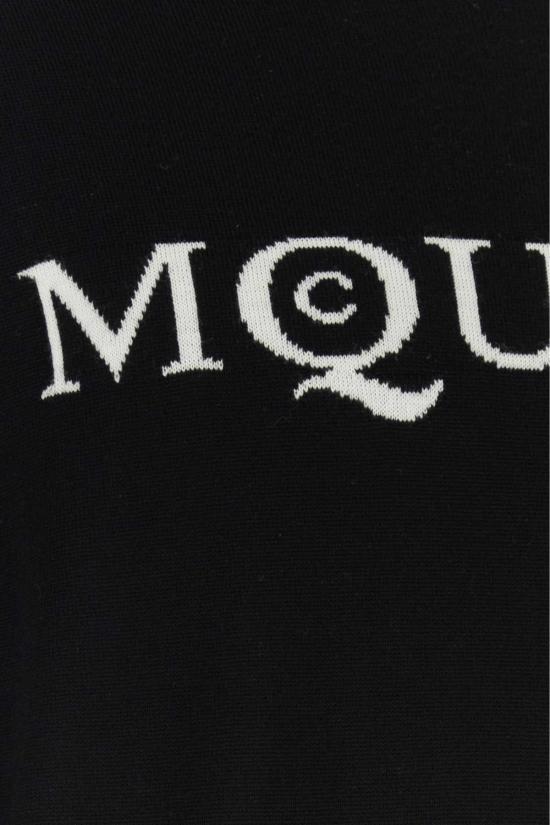  알렉산더 맥퀸 스웨터 울  블랙 - ALEXANDER MCQUEEN