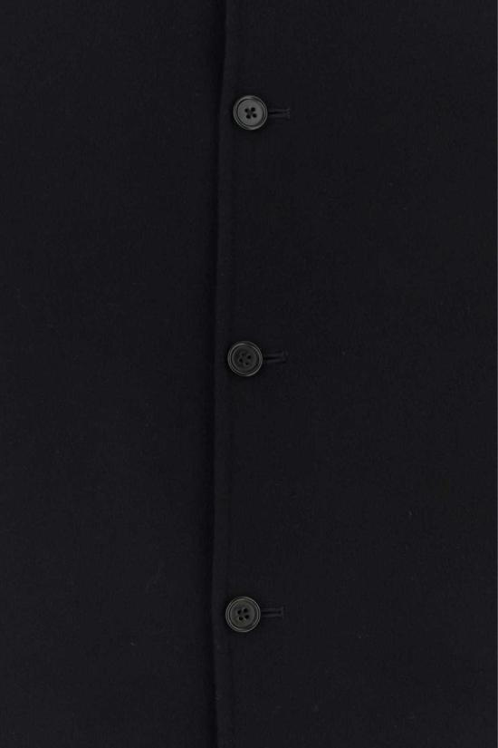  질샌더 스웨터 질 샌더 울 블렌드 셔츠 미드나잇 블루 - JIL SANDER