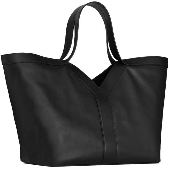  생로랑 그레인드 레더 Y 토트백 817602AAEB31000 BLACK - SAINT LAURENT