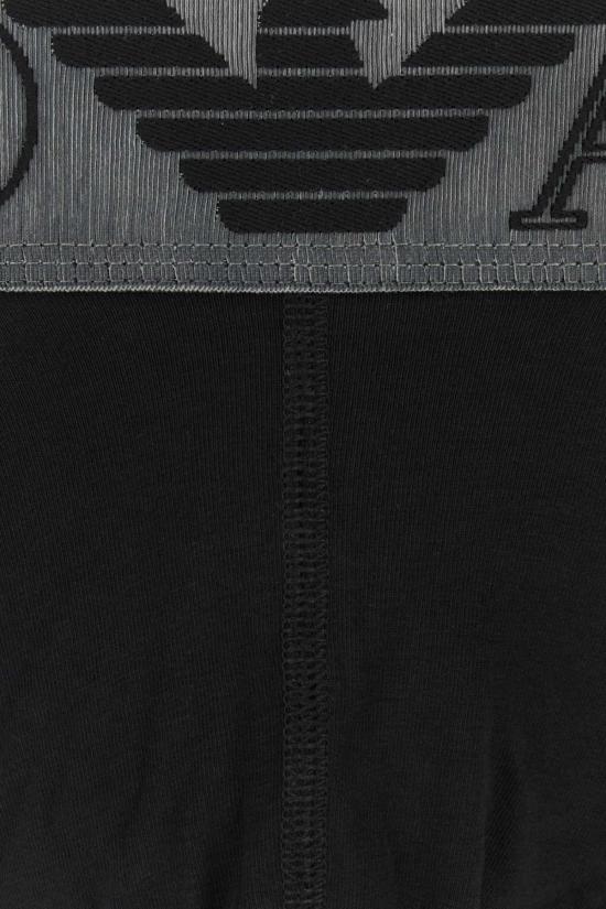 엠포리오 아르마니 팬티 겉감 면 엘라스테인 속옷 블랙 - EMPORIO ARMANI