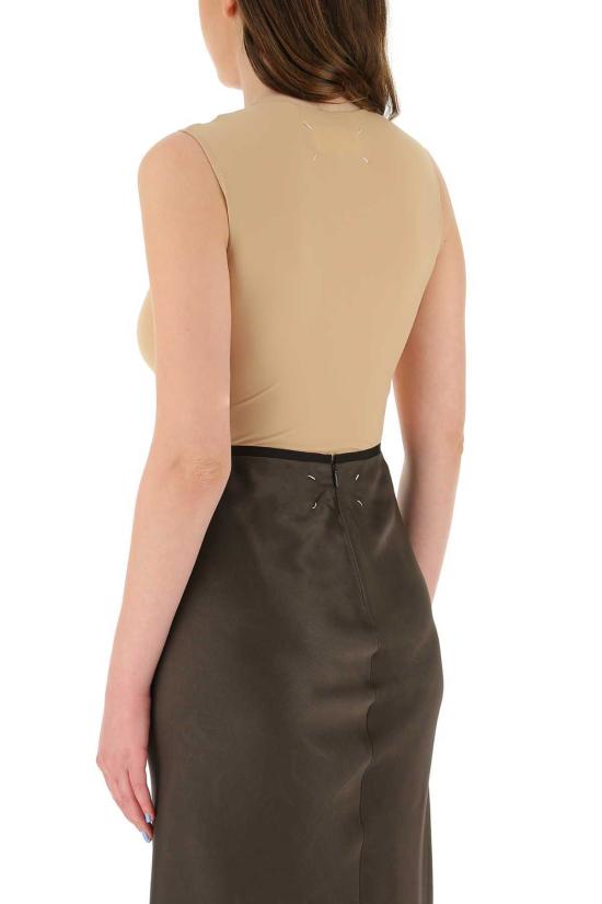  마르지엘라 바디수트 티셔츠 Maison Margiela 121 외부: 나일론 엘라스틴 티셔츠 121 - MAISON MARGIELA