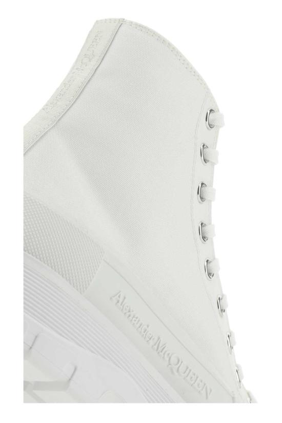  알렉산더 맥퀸 스니커즈 캔버스 색  화이트 - ALEXANDER MCQUEEN
