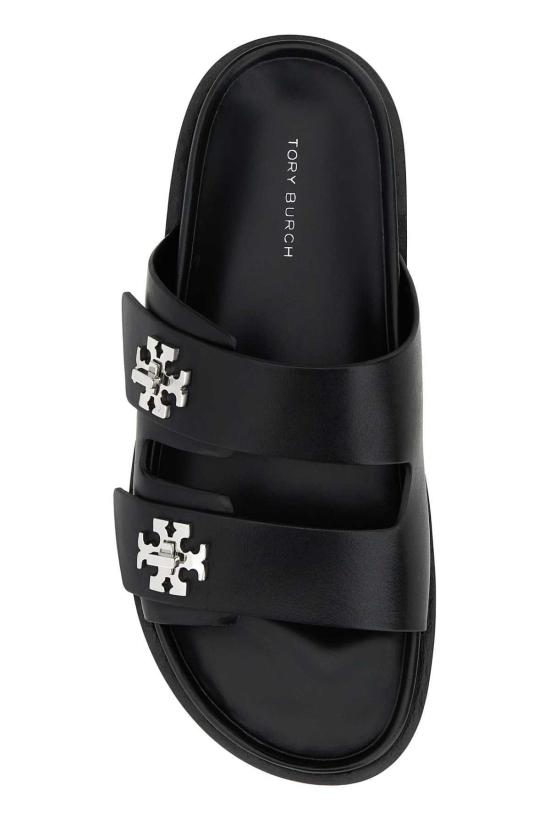  토리버치 뮬/슬리퍼 가죽 슬리퍼 블랙 - TORY BURCH
