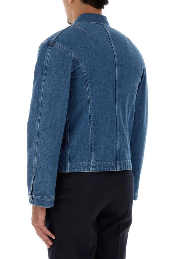  질샌더 데님 자켓 질 샌더 코튼 재킷 미디엄 데님 - JIL SANDER
