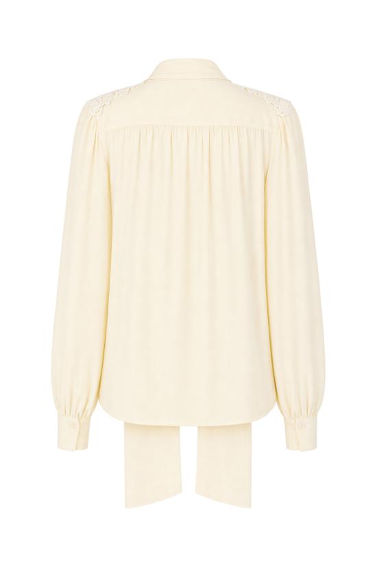 26FW 끌로에 블라우스 CH26AHT30005 114 PRISTINE WHITE - CHLOE