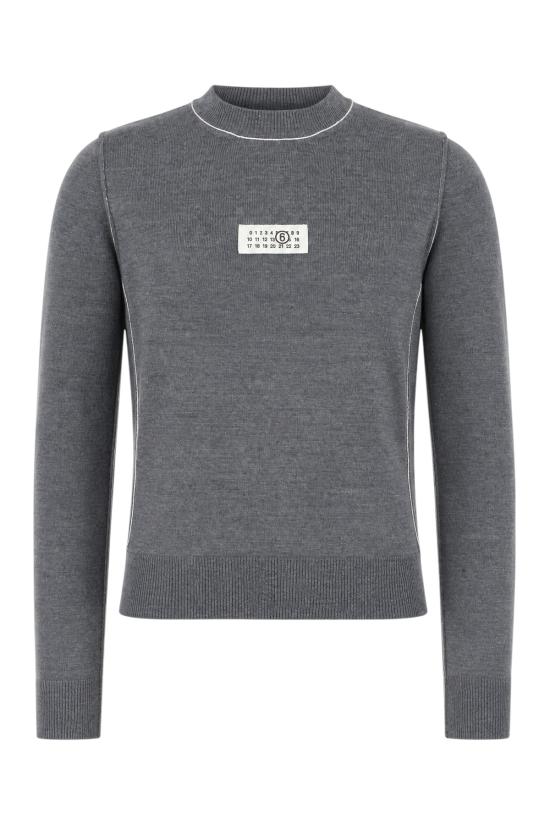 26FW MM6 메종마르지엘라 스웨터 S52HL0066M13037 860M GREY MELANGE
