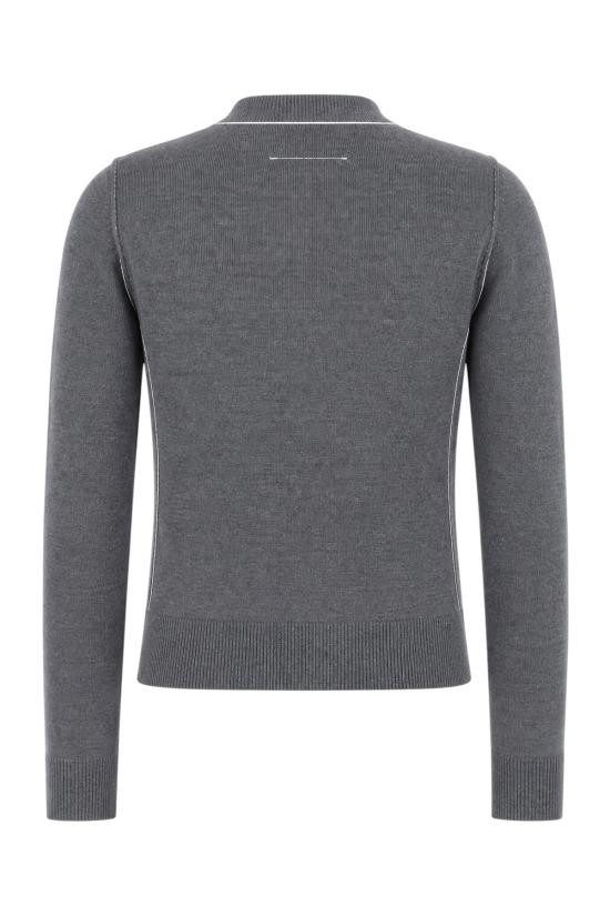 26FW MM6 메종마르지엘라 스웨터 S52HL0066M13037 860M GREY MELANGE - MM6 MAISON MARGIELA