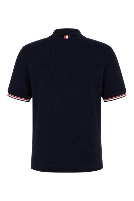 26FW 톰브라운 폴로 티셔츠 FJP131AJ0297 415 NAVY - THOM BROWNE