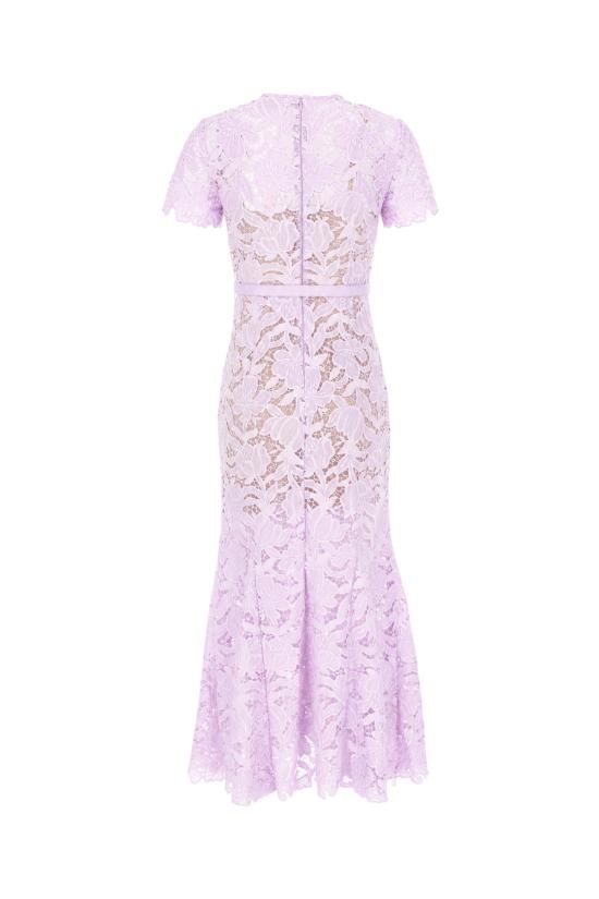 26FW 셀프 포트레이트 롱 원피스 PF26107ML LILAC - SELF PORTRAIT