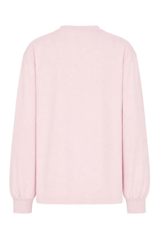 26FW 가니 긴팔 티셔츠 A105024211026 868 CHALK PINK - GANNI