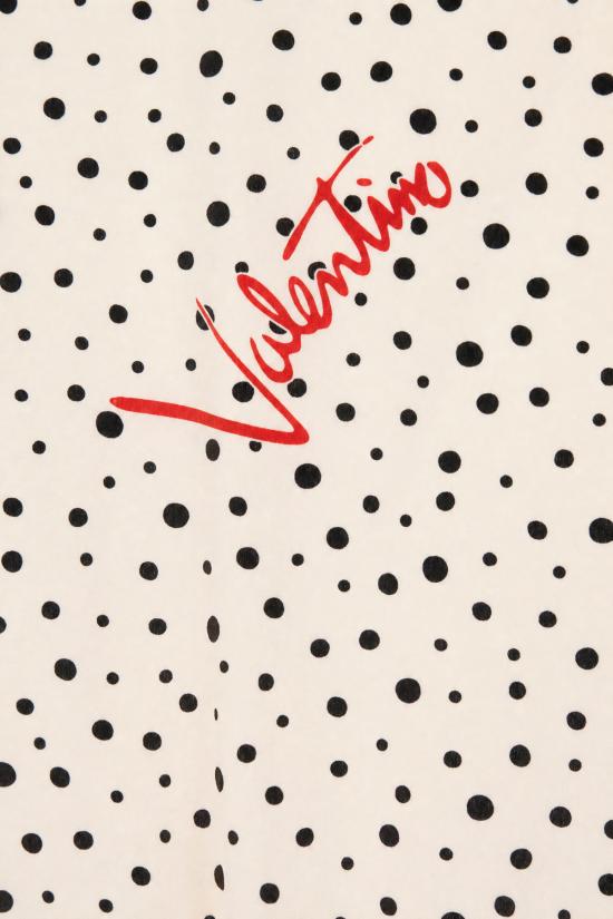 26FW 발렌티노 가라바니 미디 원피스 9B3VAKR5A9N 3G5 VANIGLIA NERO PARIS - VALENTINO GARAVANI