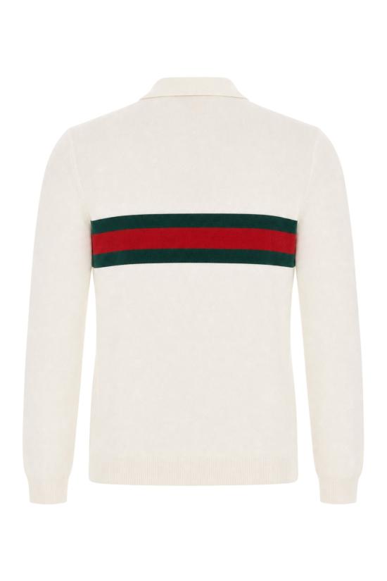 26FW 구찌 폴로 티셔츠 875162XKFPA 9035 Bianco - GUCCI