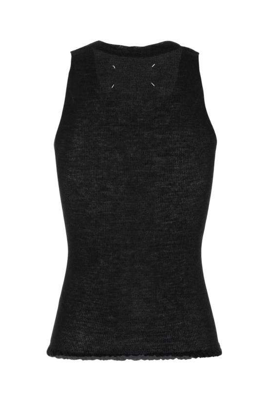26FW 마르지엘라 민소매 티셔츠 S51NL0061M13308 900 BLACK - MAISON MARGIELA