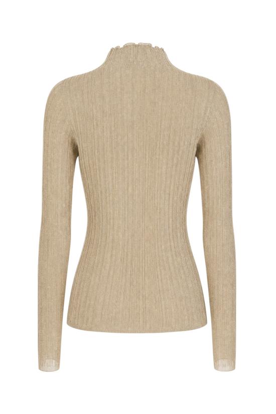 26FW 파비아나 필리피 터틀넥 MAD216F085M256 0165 MOKA MERINGA - FABIANA FILIPPI