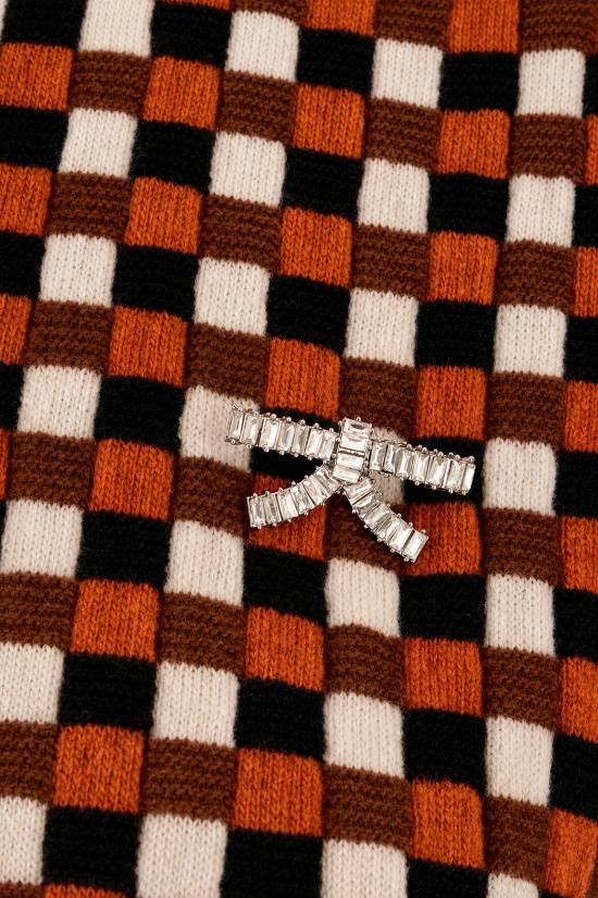 26FW 골든구스 스웨터 GWP02824P002676 83442 BROWN BLACK ORANGE WHITE - GOLDEN GOOSE