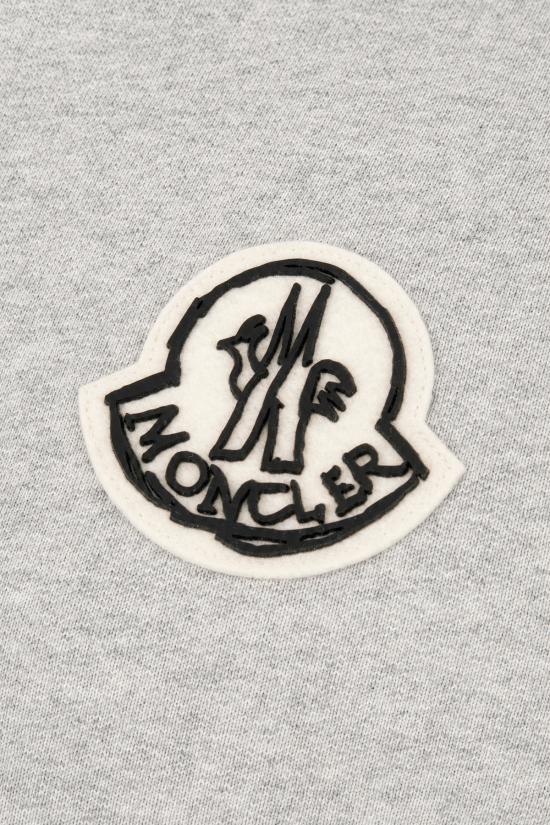 26FW 몽클레어 후드 티셔츠 8G00027899V4 986 Grigio - MONCLER