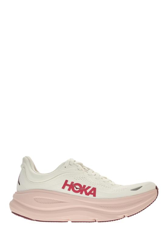 26FW 호카 본디 9 스니커즈 1162012 WKP WHITE PINK OPAL