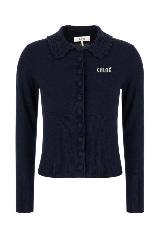 26FW 끌로에 가디건 CH26AMC16711 4C3 INK NAVY
