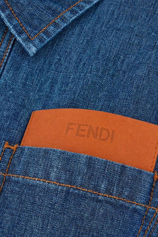 26FW 펜디 데님 원피스 FLD576AW8H F0QB0 DENIM - FENDI