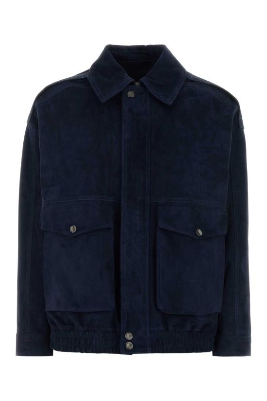 26SS 살바토레 산토로 가죽 자켓 50017D DNOBLU Blue