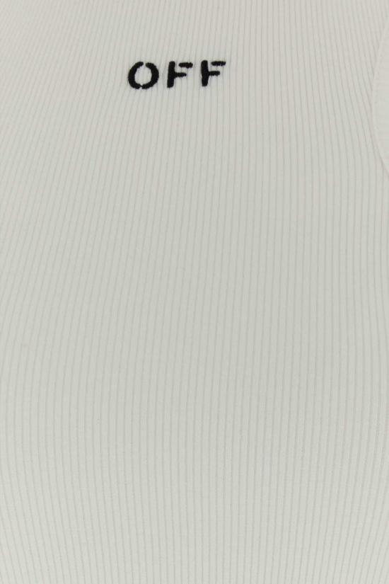  오프화이트 스웨터 마글리에  화이트 블랙 - OFF WHITE