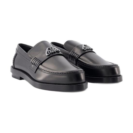  알렉산더 맥퀸 로퍼 씰  블랙 - ALEXANDER MCQUEEN