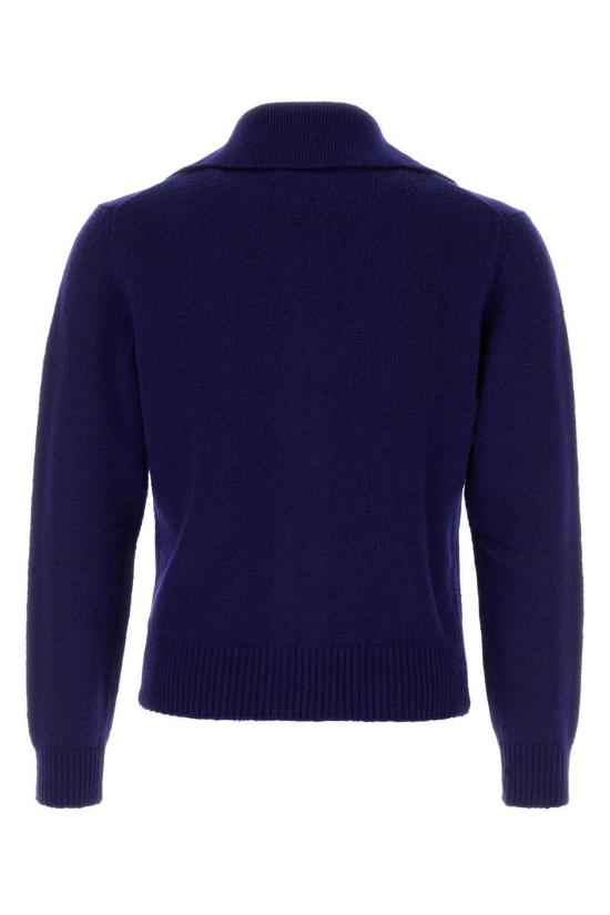  질샌더 스웨터 질 샌더 익스테리어: 울 나일론 마글리에리아  잉크블루 - JIL SANDER