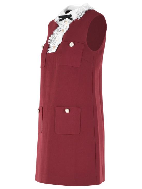 26FW 셀프 포트레이트 숏 원피스 PF26 001SB BUBURGUNDY Bordeaux - SELF PORTRAIT