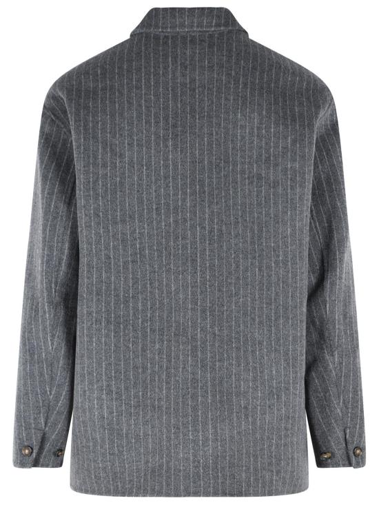 26FW 드롤드무슈 긴팔 셔츠 L JT295 WO041DGR Grey - DROLE DE MONSIEUR