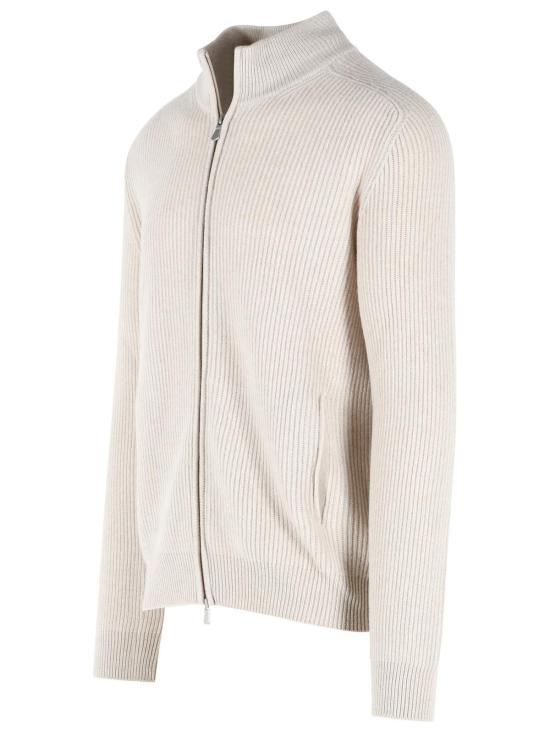 26FW 그랑싸쏘 집업 니트 23130 15588113 Beige - GRAN SASSO