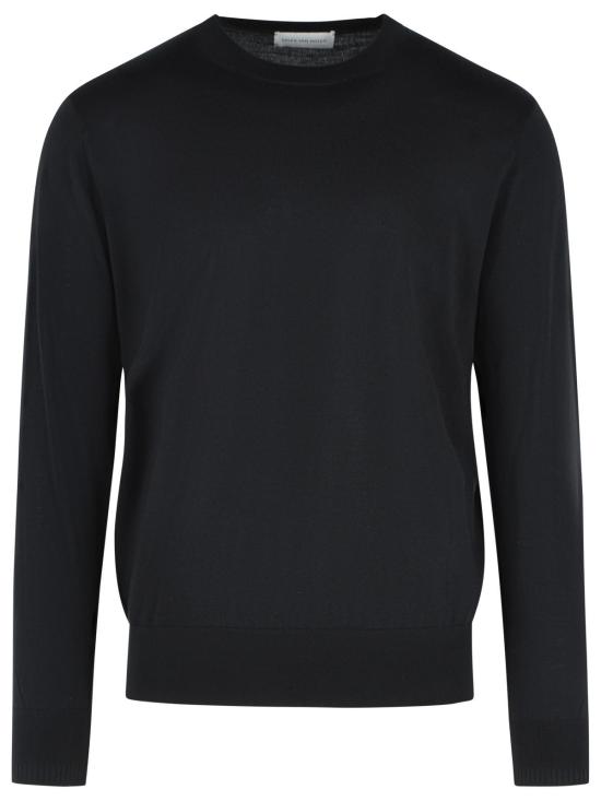 26FW 드리스 반 노튼 스웨터 021202 4700900 Black