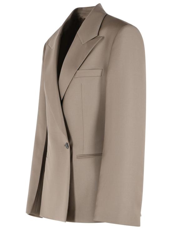 26FW 로에 수트 자켓 420 11 196252 Brown - ROHE