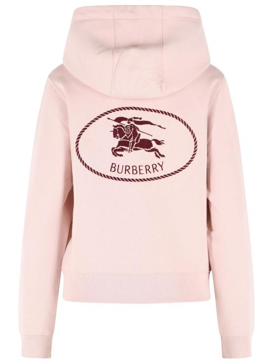 26FW 버버리 후드 티셔츠 8131899C2989 Pink - BURBERRY