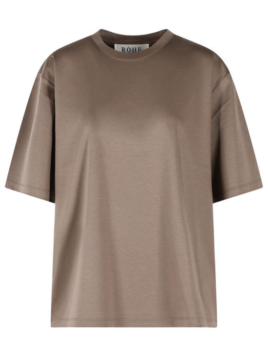 26FW 로에 반팔 티셔츠 419 20 201243 Brown