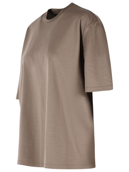 26FW 로에 반팔 티셔츠 419 20 201243 Brown - ROHE
