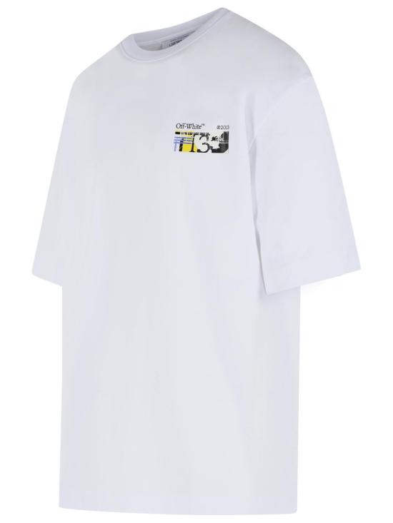 26FW 오프화이트 폴로 티셔츠 44MAA120F26J00Z100 White - OFF WHITE