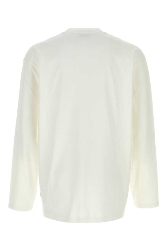  질샌더 반팔 티셔츠 질 샌더 아웃테이커 코튼 티셔츠 라떼 - JIL SANDER